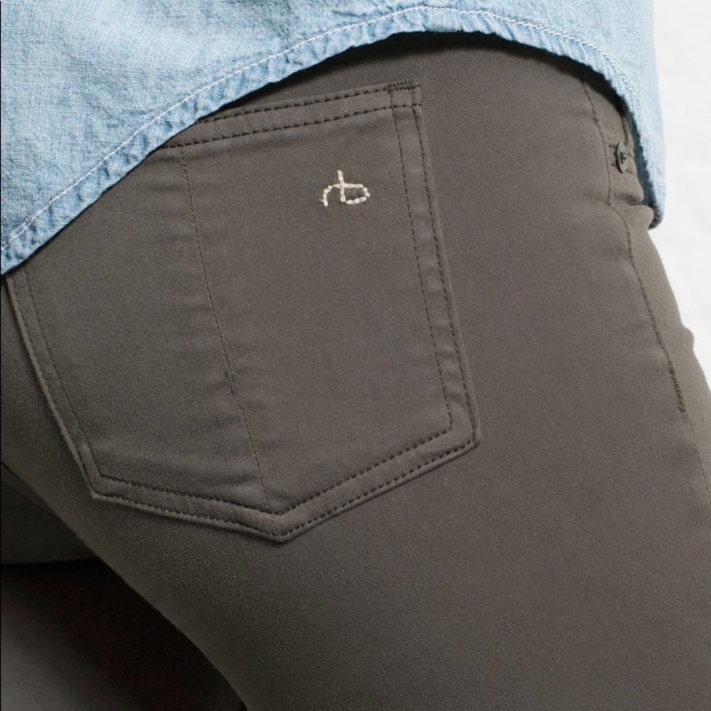 Rag & Bone legging Jean 25 elephant grey